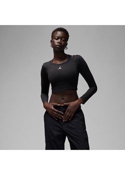 Koszulka damska Jordan Flight - Czerń ze sklepu Nike poland w kategorii Bluzki damskie - zdjęcie 161610008