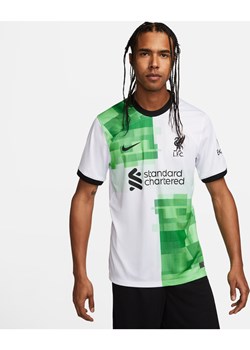 Męska koszulka piłkarska Nike Dri-FIT Liverpool F.C. Stadium 2023/24 (wersja wyjazdowa) - Biel ze sklepu Nike poland w kategorii T-shirty męskie - zdjęcie 161610317