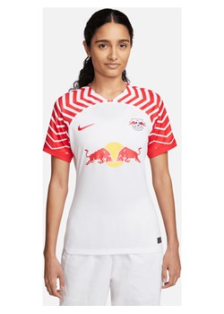 Damska koszulka piłkarska Nike Dri-FIT RB Lipsk Stadium 2023/24 (wersja domowa) - Biel ze sklepu Nike poland w kategorii Bluzki damskie - zdjęcie 161610367