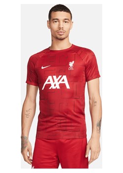 Męska przedmeczowa koszulka piłkarska Nike Dri-FIT Liverpool F.C. Academy Pro - Czerwony ze sklepu Nike poland w kategorii T-shirty męskie - zdjęcie 161610457