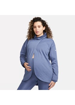 Damska ciążowa bluza Nike (M) - Niebieski ze sklepu Nike poland w kategorii Bluzy ciążowe - zdjęcie 161610505