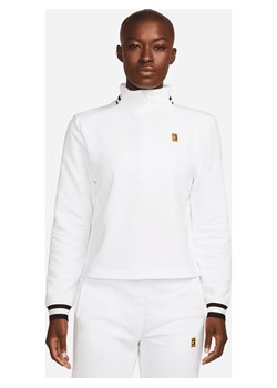 Damska bluza z dzianiny dresowej do tenisa NikeCourt Dri-FIT Heritage - Biel ze sklepu Nike poland w kategorii Bluzy damskie - zdjęcie 161610649