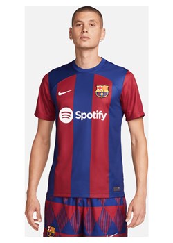 Męska koszulka piłkarska Nike Dri-FIT FC Barcelona Stadium 2023/24 (wersja domowa) - Niebieski ze sklepu Nike poland w kategorii T-shirty męskie - zdjęcie 161610735