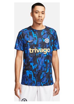 Męska przedmeczowa koszulka piłkarska Nike Dri-FIT Chelsea F.C. Academy Pro - Niebieski ze sklepu Nike poland w kategorii T-shirty męskie - zdjęcie 161610806