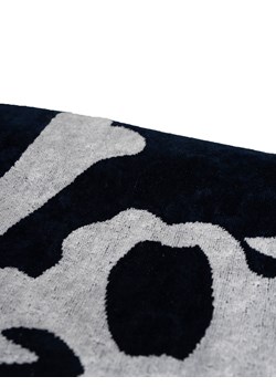 Philipp Plein Ręcznik | TMPP02 | Towel | Biały, Granatowy ze sklepu ubierzsie.com w kategorii Ręczniki - zdjęcie 161624725