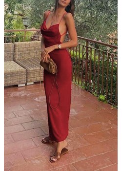 Sukienka VILENSA RED ze sklepu Ivet Shop w kategorii Sukienki - zdjęcie 161642948