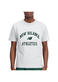 Koszulka New Balance MT33551AG - szara ze sklepu streetstyle24.pl w kategorii T-shirty męskie - zdjęcie 161645108