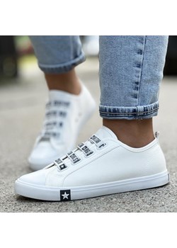 Białe trampki damskie BIG STAR HH274094 ze sklepu suzana.pl w kategorii Trampki damskie - zdjęcie 161652637