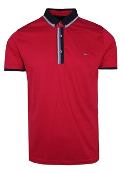 Koszulka POLO, Czerwona Krótki Rękaw, Męska, bez Nadruku, Jednokolorowa TSKOWNEWAN4828kirmizi ze sklepu JegoSzafa.pl w kategorii T-shirty męskie - zdjęcie 161660638