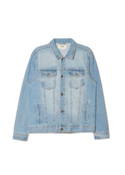 Cropp - Jasnoniebieska kurtka jeansowa - niebieski ze sklepu Cropp w kategorii Kurtki męskie - zdjęcie 161662195