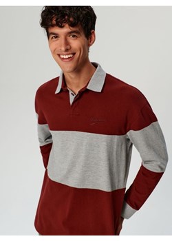 Sinsay - Bluzka w paski - czerwony ze sklepu Sinsay w kategorii T-shirty męskie - zdjęcie 161666726