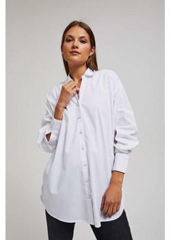 Koszula oversize z ozdobnymi guzikami ze sklepu Moodo.pl w kategorii Koszule damskie - zdjęcie 161666839