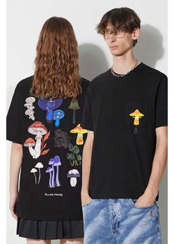 Filling Pieces t-shirt bawełniany Mushrooms kolor czarny wzorzysty 74413601025 ze sklepu PRM w kategorii T-shirty męskie - zdjęcie 161674157