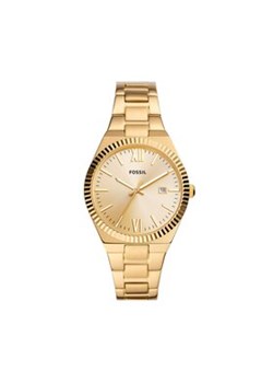 Fossil Zegarek Scarlette ES5299 Złoty ze sklepu MODIVO w kategorii Zegarki - zdjęcie 161680289