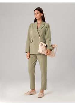 Sinsay - Spodnie slim - zielony ze sklepu Sinsay w kategorii Spodnie damskie - zdjęcie 161683057