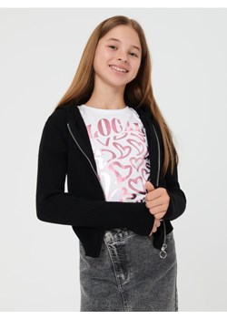 Sinsay - Sweter rozpinany - czarny ze sklepu Sinsay w kategorii Swetry dziewczęce - zdjęcie 161694408