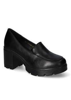 Półbuty Potocki 23-12275BK Czarne ze sklepu Arturo-obuwie w kategorii Półbuty damskie - zdjęcie 161697807