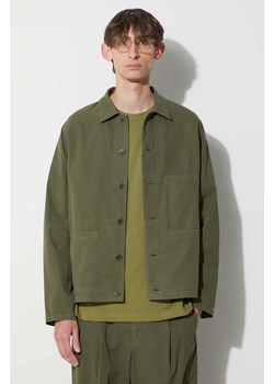 A.P.C. kurtka bawełniana kolor zielony przejściowa ze sklepu PRM w kategorii Kurtki męskie - zdjęcie 161699766