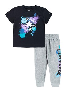 Converse 2-częściowy zestaw w kolorze czarno-szarym ze sklepu Limango Polska w kategorii Komplety chłopięce - zdjęcie 161701307