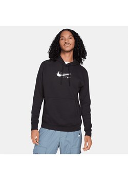 Męska bluza z kapturem Nike Sportswear - Czerń ze sklepu Nike poland w kategorii Bluzy męskie - zdjęcie 161708277