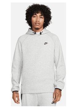 Męska bluza z kapturem Nike Sportswear Tech Fleece - Szary ze sklepu Nike poland w kategorii Bluzy męskie - zdjęcie 161708538