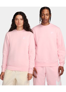 Bluza z dzianiny Nike Sportswear Club - Różowy ze sklepu Nike poland w kategorii Bluzy męskie - zdjęcie 161710968