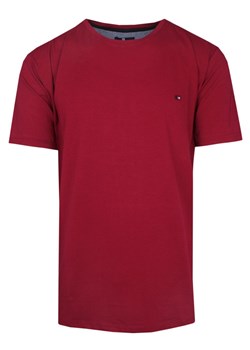T-Shirt Czerwona Jednokolorowa, Męski, Koszulka, Krótki Rękaw, U-neck TSKOWREDWAY2902czerw ze sklepu JegoSzafa.pl w kategorii T-shirty męskie - zdjęcie 161769207