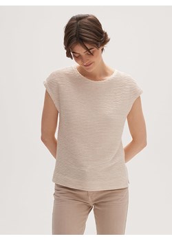 OPUS Koszulka &quot;Sabila&quot; w kolorze beżowym ze sklepu Limango Polska w kategorii Bluzki damskie - zdjęcie 161774787