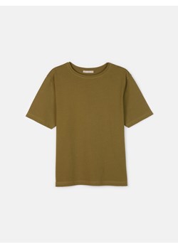 GATE T-shirt basic z bawełny z krótkim rękawem dla kobiet 34 ze sklepu gateshop w kategorii Bluzki damskie - zdjęcie 161777976