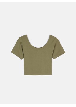 GATE Klasyczna elastyczna koszulka basic 40 ze sklepu gateshop w kategorii Bluzki damskie - zdjęcie 161779788