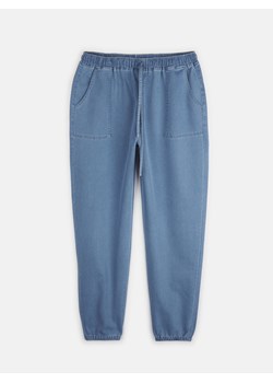GATE Bawełniane joggery z kieszeniam w dużym rozmiarze 44 ze sklepu gateshop w kategorii Jeansy damskie - zdjęcie 161785526