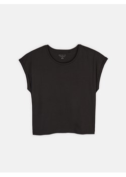 GATE Bawełniany t-shirt basic plus size 46 ze sklepu gateshop w kategorii Bluzki damskie - zdjęcie 161794828