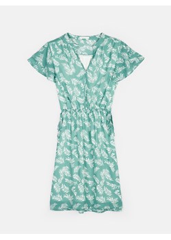 GATE Damska sukienka z szyfonu w kwiaty XS ze sklepu gateshop w kategorii Sukienki - zdjęcie 161796718