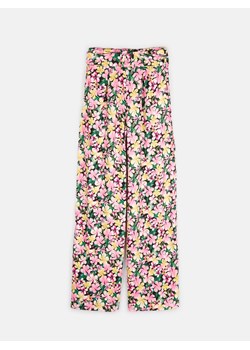 GATE Szerokie spodnie z kwiatowym nadrukiem 34 ze sklepu gateshop w kategorii Spodnie damskie - zdjęcie 161797299