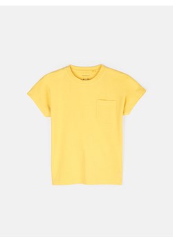 GATE Bawełniany t-shirt basic z kieszonką 3Y ze sklepu gateshop w kategorii Bluzki dziewczęce - zdjęcie 161798269