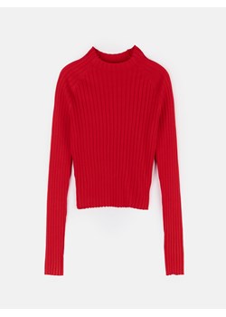 GATE Damski prążkowany sweter z długimi rękawami 36 ze sklepu gateshop w kategorii Swetry damskie - zdjęcie 161802467