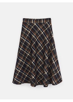 GATE Damska spódnica midi w kratkę 34 ze sklepu gateshop w kategorii Spódnice - zdjęcie 161803838