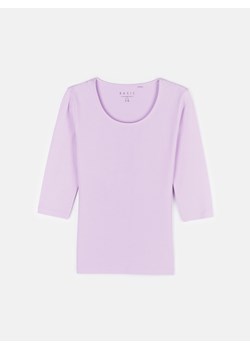 GATE Klasyczna elastyczna koszulka damska z rękawami 3/4 34 ze sklepu gateshop w kategorii Bluzki damskie - zdjęcie 161805029