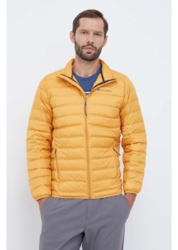 Columbia kurtka sportowa puchowa Lake kolor pomarańczowy ze sklepu ANSWEAR.com w kategorii Kurtki męskie - zdjęcie 161809688