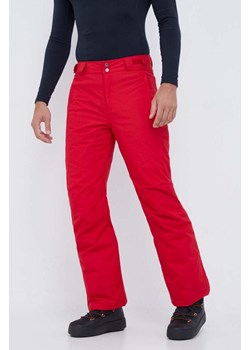 Columbia spodnie Bugaboo kolor czerwony ze sklepu ANSWEAR.com w kategorii Spodnie męskie - zdjęcie 161809706