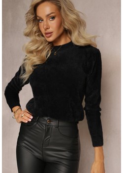 Czarny Sweter Wełniany Elisabema ze sklepu Renee odzież w kategorii Swetry damskie - zdjęcie 161810656