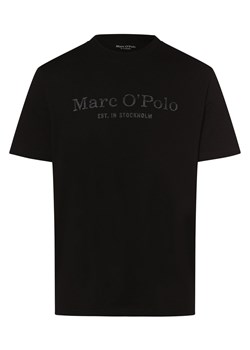 Marc O'Polo T-shirt męski Mężczyźni Bawełna czarny nadruk ze sklepu vangraaf w kategorii T-shirty męskie - zdjęcie 161822187