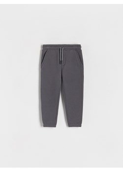 Reserved - Dresowe joggery - ciemnoszary ze sklepu Reserved w kategorii Spodnie i półśpiochy - zdjęcie 161825148