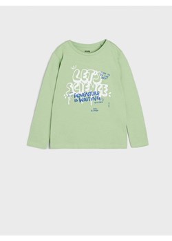 Sinsay - Koszulka z nadrukiem - zielony ze sklepu Sinsay w kategorii T-shirty chłopięce - zdjęcie 161840555
