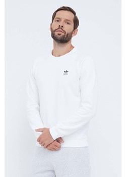 adidas Originals bluza męska kolor biały z aplikacją ze sklepu ANSWEAR.com w kategorii Bluzy męskie - zdjęcie 161842158