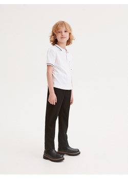 Reserved - Eleganckie spodnie chino - czarny ze sklepu Reserved w kategorii Spodnie chłopięce - zdjęcie 161843709