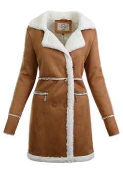 Damska zimowa kurtka ze sklepu fasoni.pl w kategorii Kożuchy - zdjęcie 161846417