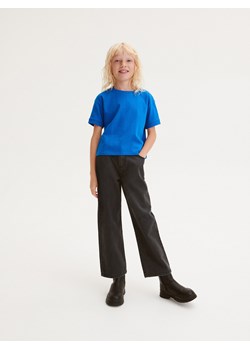 Reserved - Classic denim straight - czarny ze sklepu Reserved w kategorii Spodnie dziewczęce - zdjęcie 161857417