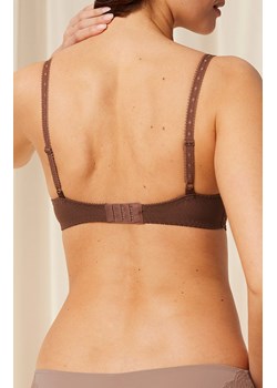 Triumph koronkowy biustonosz miękki Amourette 300 W X 10166797, Kolor brązowy, Rozmiar 75B, Triumph ze sklepu Intymna w kategorii Biustonosze - zdjęcie 161858349