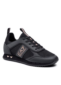 Sneakersy EA7 Emporio Armani X8X027 XK050 M701 Triple Black/Gold ze sklepu eobuwie.pl w kategorii Buty sportowe męskie - zdjęcie 161868076